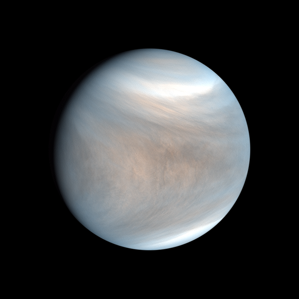 Venus dayside synthesized false color image by UVI (2017 Jul 30)
